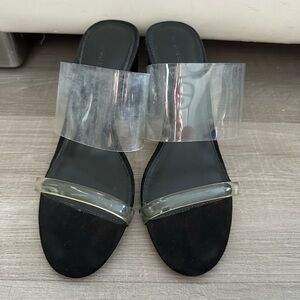 Who what wear chunky heel sandals size 8